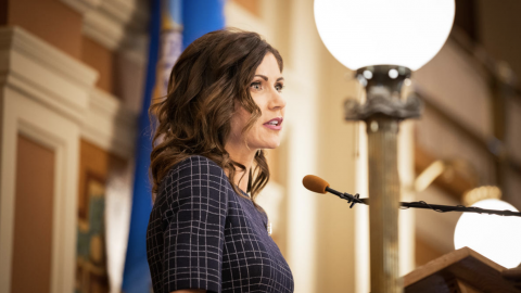 Media Attack Kristi Noem For Not Panicking And Destroying Her State